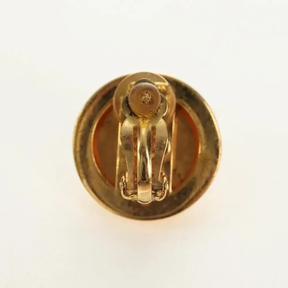Chanel CC Earring Gold